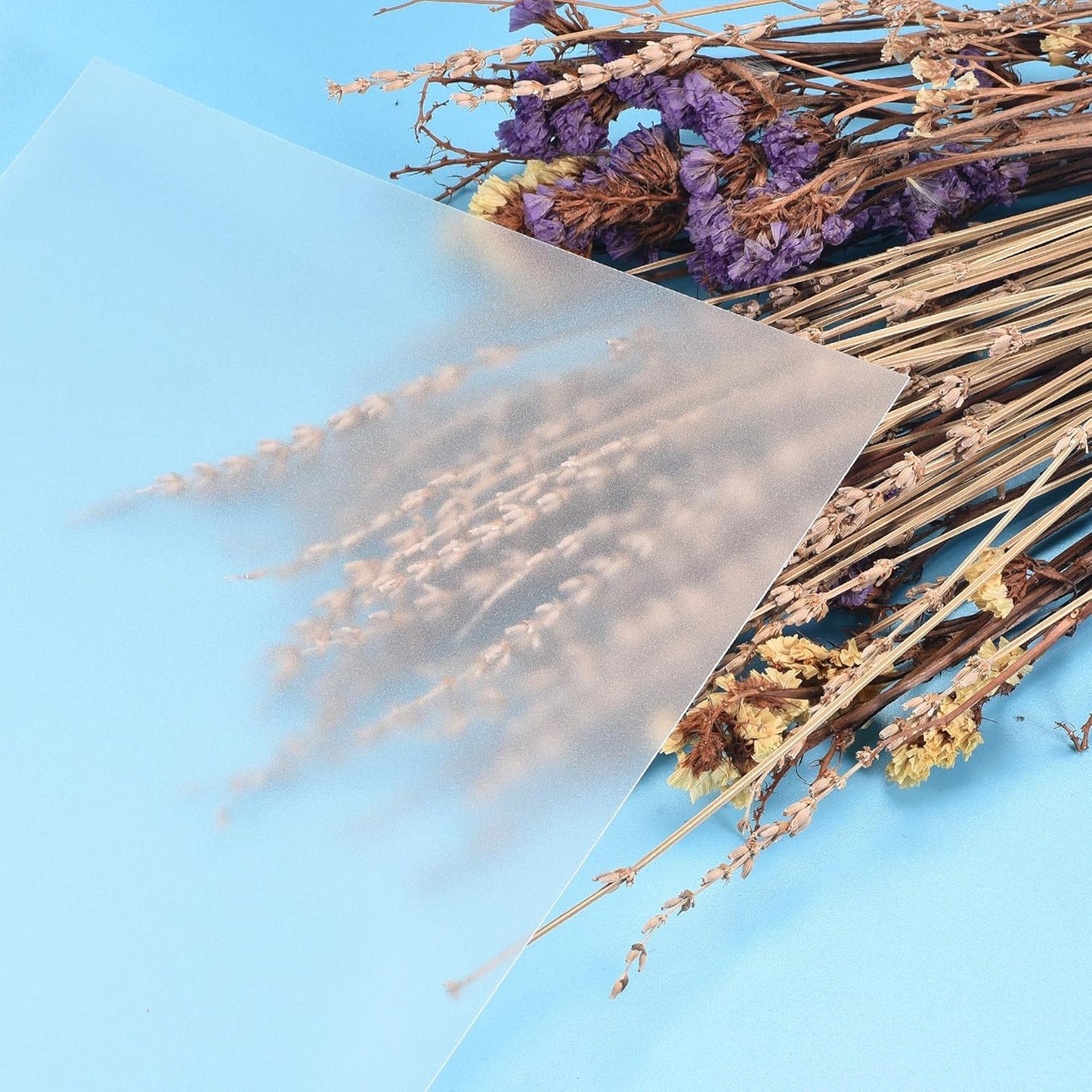 uxcell 4Pcs Gel Light Lighting Filter Overlay Transparent Correction Vinyl PVC Sheets Photography Television Matte Translucent,0.5mm