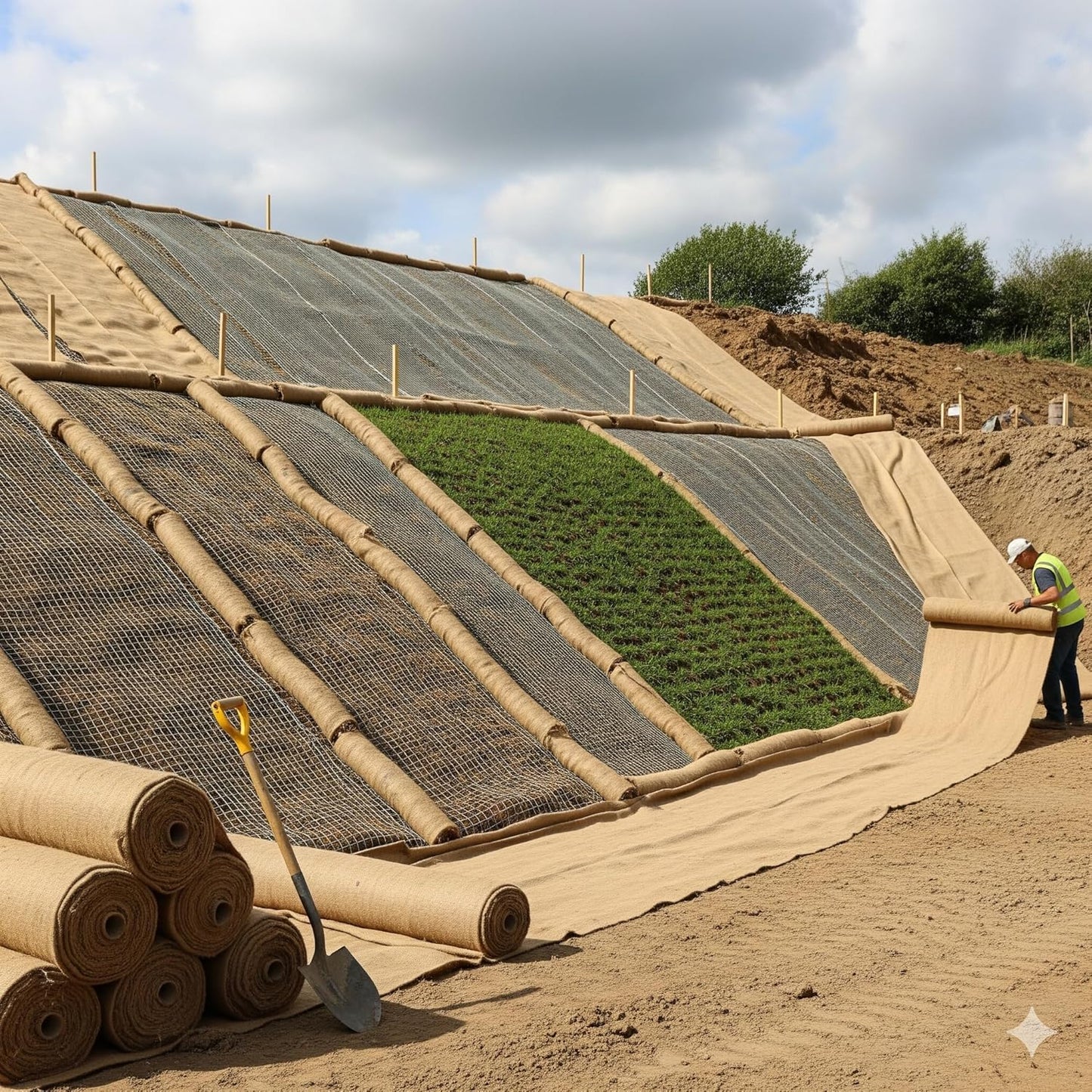 36-Inch Wide x 150 feet Long, Burlap Fabric Roll | 36" by 50 Yards | Non- Fraying| Wide and Tightly Woven | Outdoor Wedding Aisle Runners roll