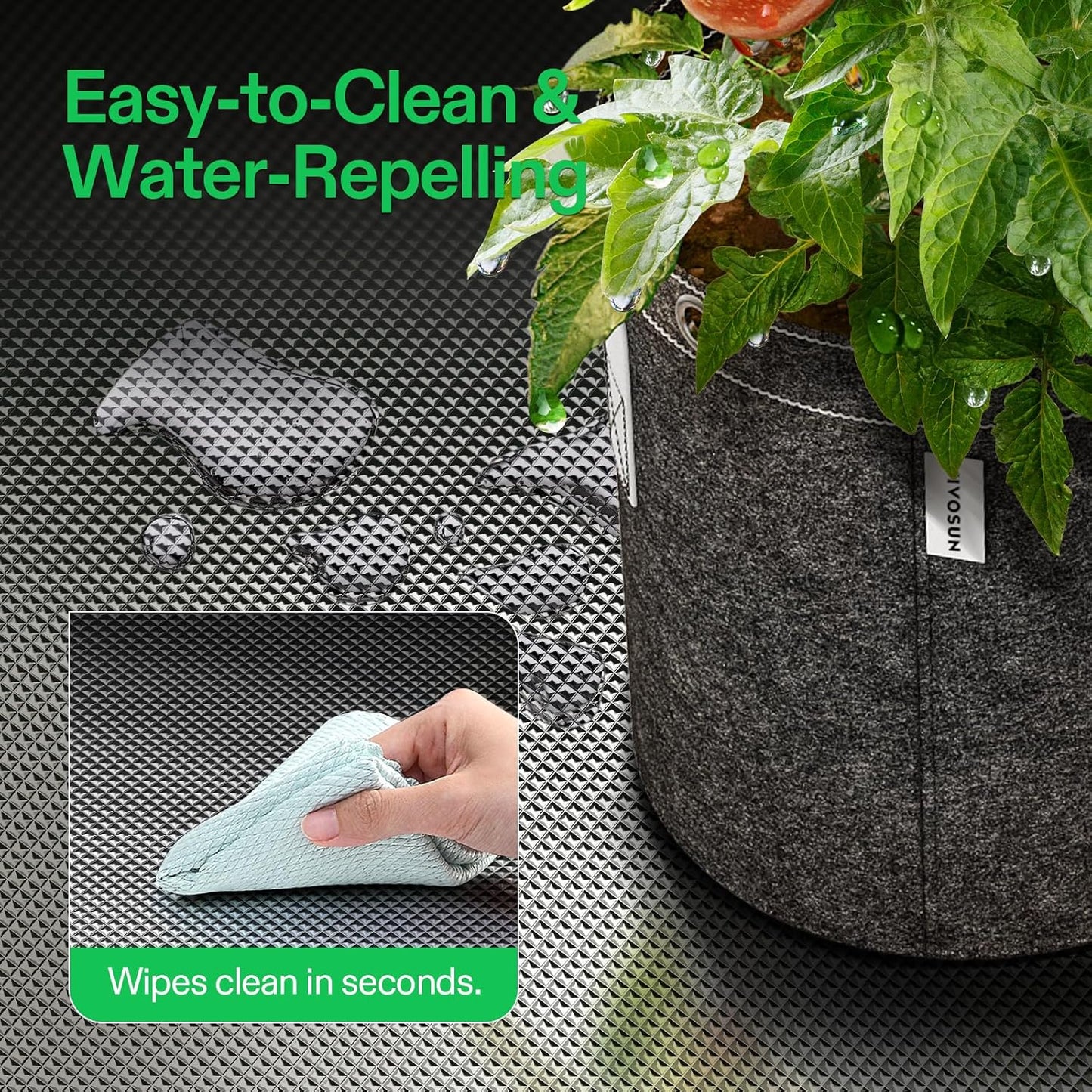 VIVOSUN 6 Mil Mylar Film Roll, 4 ft. x 100 ft. Diamond Film Foil Roll, Heavy-Duty Reflective Film for Grow Tent, Warm House, and Grow Room (100 ft.)