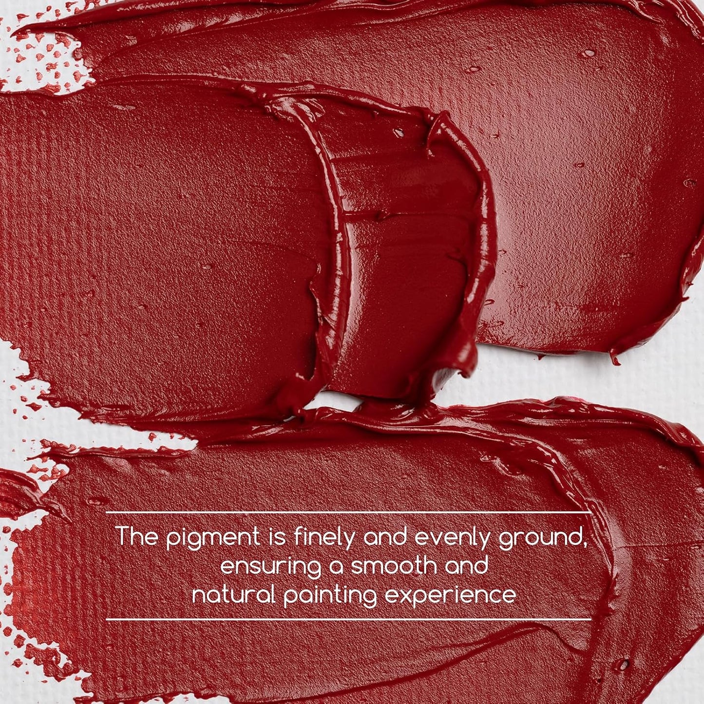 MEEDEN Artist Grade Oil Paint: Permanent Red - 170ml/5.7oz Tube - Professional Art Paints for Canvas Painting